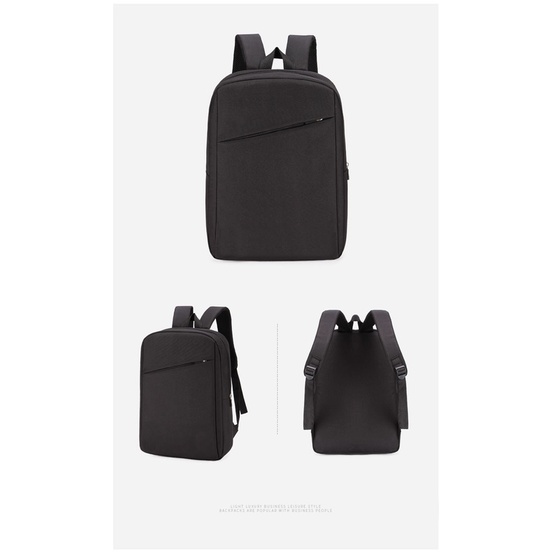 Ba lô máy tính xách tay chống sốc 17,3 inch cho nam 14 inch 15,6 inch túi đơn giản dành cho doanh nhân