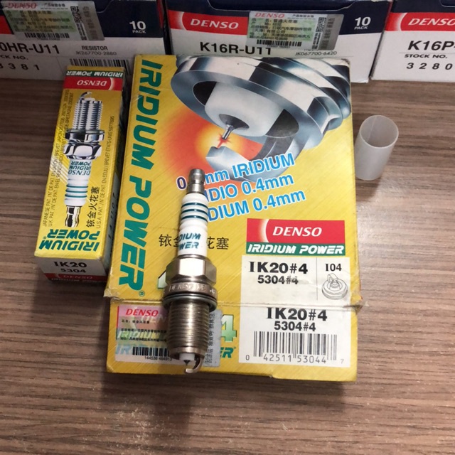 Bu-gi Den-so Iridium sử dụng cho xe Vios , Altis , Morning (Nhật Bản) MSP: IK20