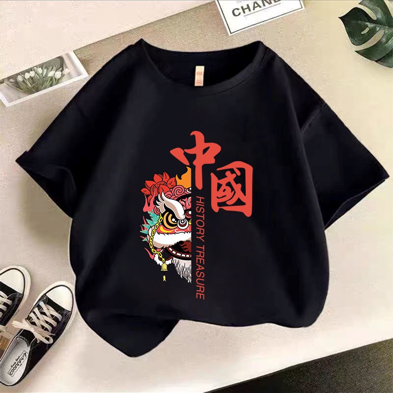 Áo Thun Tay Ngắn Dáng Rộng Thời Trang Mùa Hè Mẫu Mới 2022 Cho Bé Trai