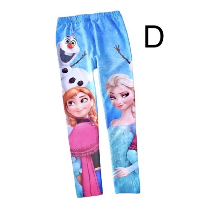 Quần Legging Thun Lạnh Elsa 2 đến 7 ElsaNhi