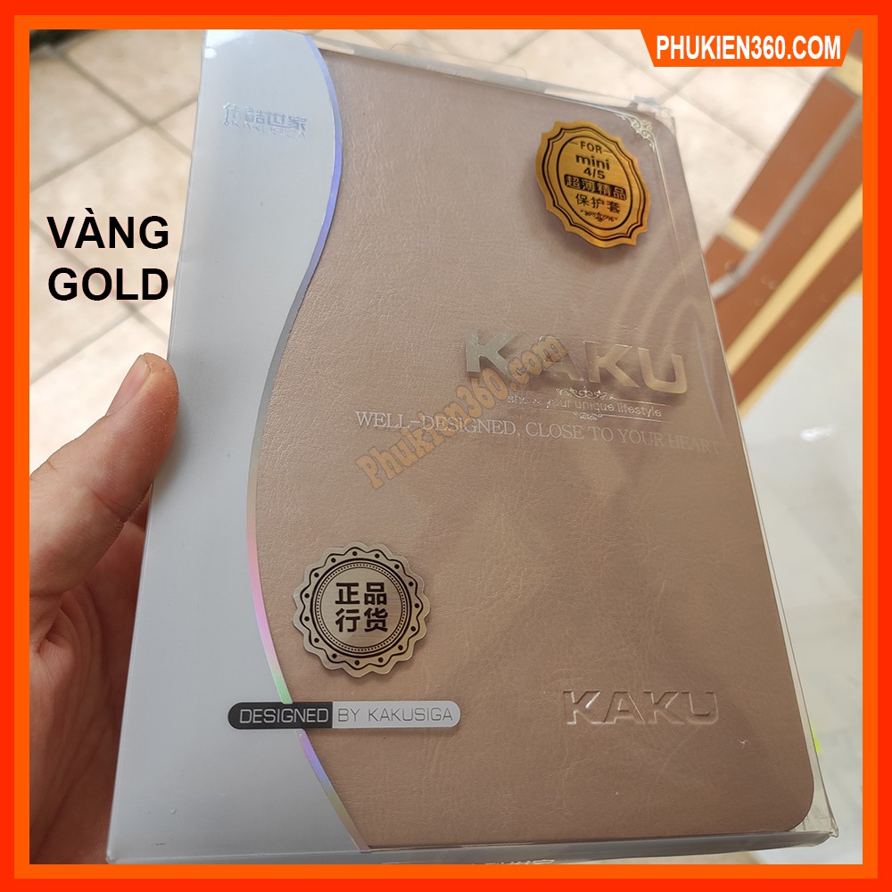 Bao Da Ipad Cao Cấp Chĩnh Hãng KAKUSIGA Có Hỗ Trợ Smart Cover | BigBuy360 - bigbuy360.vn