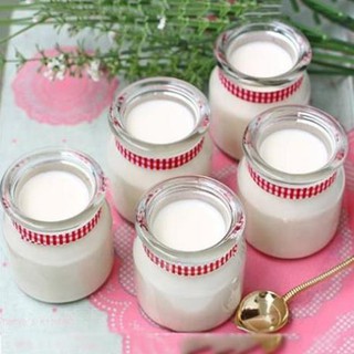 Combo 12 Hũ Thủy Tinh Làm Sữa Chua 100ml hàng vnxk