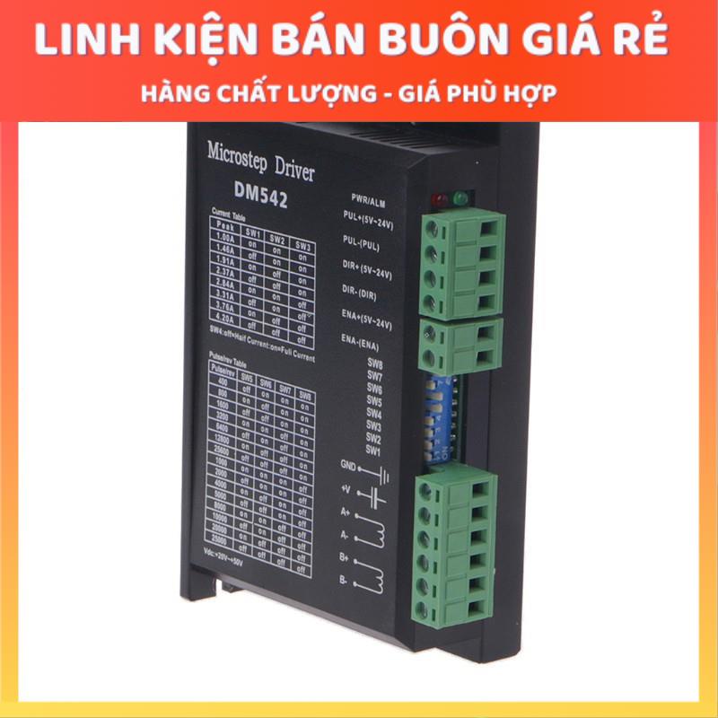 Thiết bị điều khiển động cơ bước DM542 chuyên dụng cho xe mô tô 57 86 Series 2