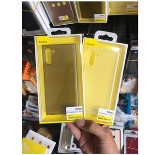 Ốp lưng siêu mỏng baseus wing 0.4mm samsung note 10 / note 10 5g