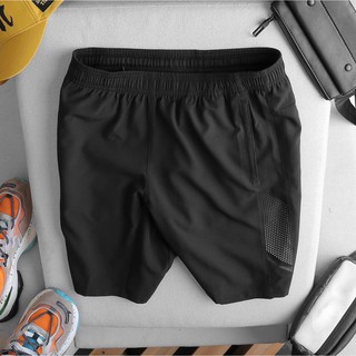Quần đùi nam cotton mặc nhà vải thun co giãn mát mẻ