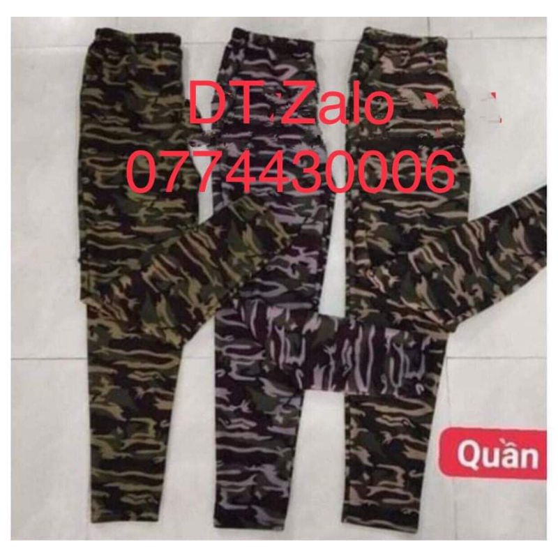 COMPO 3 CÁI QUẦN LÍNH NỮ VẢI CACMISA CO GIÃN 40 ĐẾN 70kG TẶNG 🎁🎁 SỮA TẮM+ LƯỢC