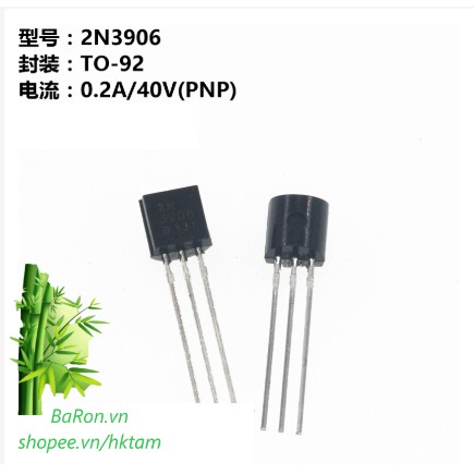 (10 con) transistor 2N 3906