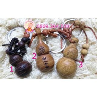 MÓC KHÓA GỖ - BÌNH HỒ LÔ