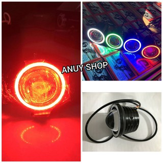 Đèn pha U7 siêu sáng độ xe, pha cú, pha mèo- không lồng sắt