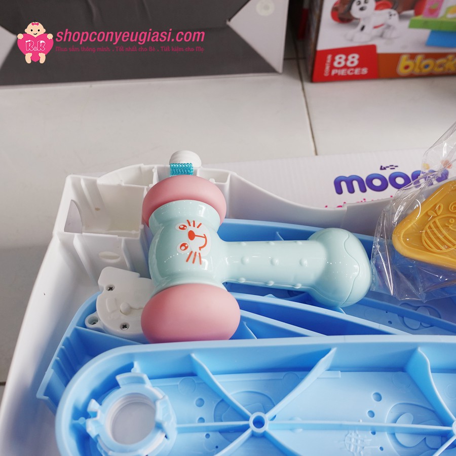 Bàn Chơi Đa Năng Kiêm Xe Đẩy Toys House (Quà Moony)