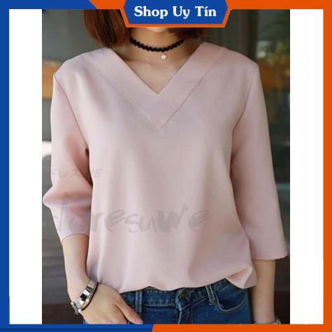 [Hàng Cao Cấp] -  Áo cổ tim Lyli | BigBuy360 - bigbuy360.vn