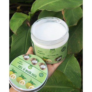 combo dầu gội + gel ủ bưởi dừa