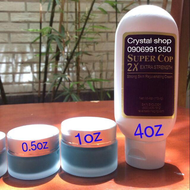 Kem tái tạo cho da sẹo super cop 2x size lớn