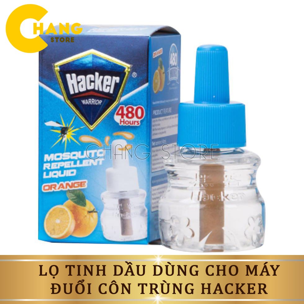 Lọ Tinh Dầu Dùng Cho Máy Đuổi Muỗi Và Côn Trùng Hacker