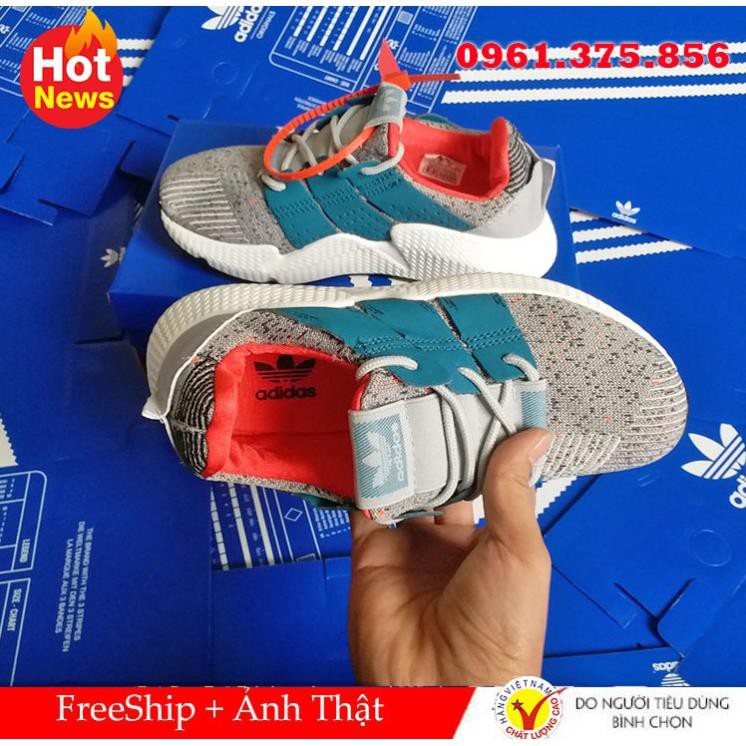 S Xả Xả XẢ Bảo hành Giày Adidas prophere xám xanh - size 35 -> 44 Đẹp Nhất New Nhẩt NEW ✔️ ' , ! , " .