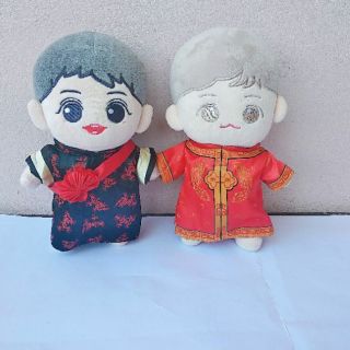 Outfit tân lang tân nương cho doll20cm