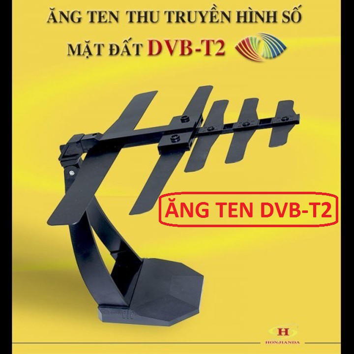 ANTEN Tivi Kỹ Thuật Số DVB T2 Model HJD 102 T2 (Chính Hãng) - Ăng ten Kỹ Thuật Số DVB T2