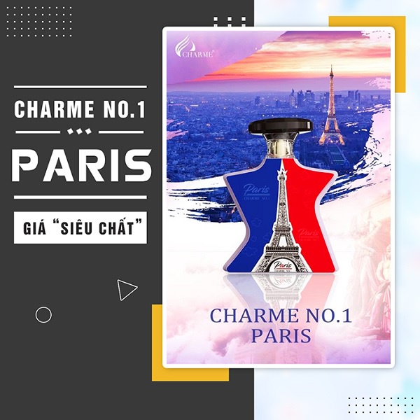 Nước Hoa Nữ Charme No.1 PARIS 10ml