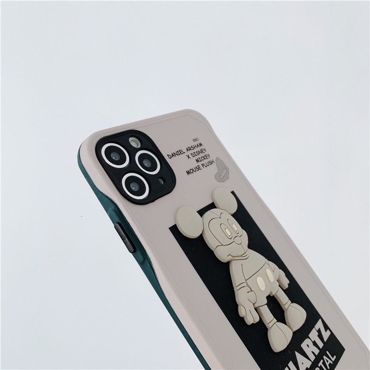 Ốp Điện Thoại Mềm Chống Rơi Họa Tiết Thỏ 3d Cho Iphone 7 8plus Se X Xs Xr Xsmax 12 12promax