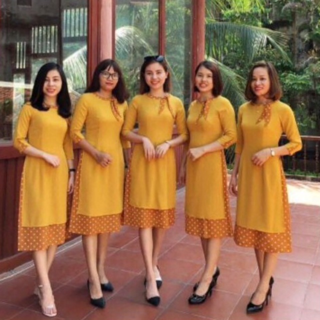Set cách tân liền váy