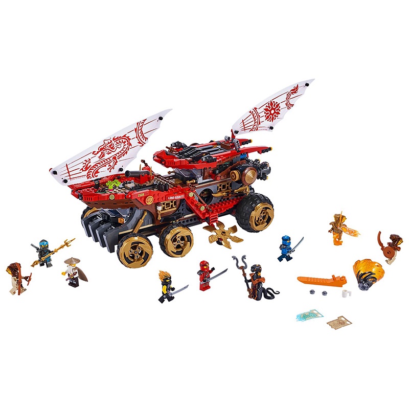 Lắp ráp xếp hình Ninjago Movie 70677  11332 : Cỗ xe tăng bounty kai nya Cuộc Chiến Trên Sa Mạc