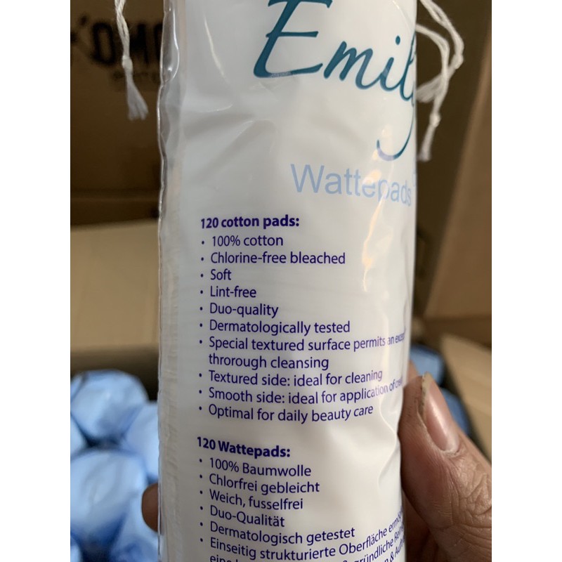 Bông Tẩy Trang Emily 120 miếng