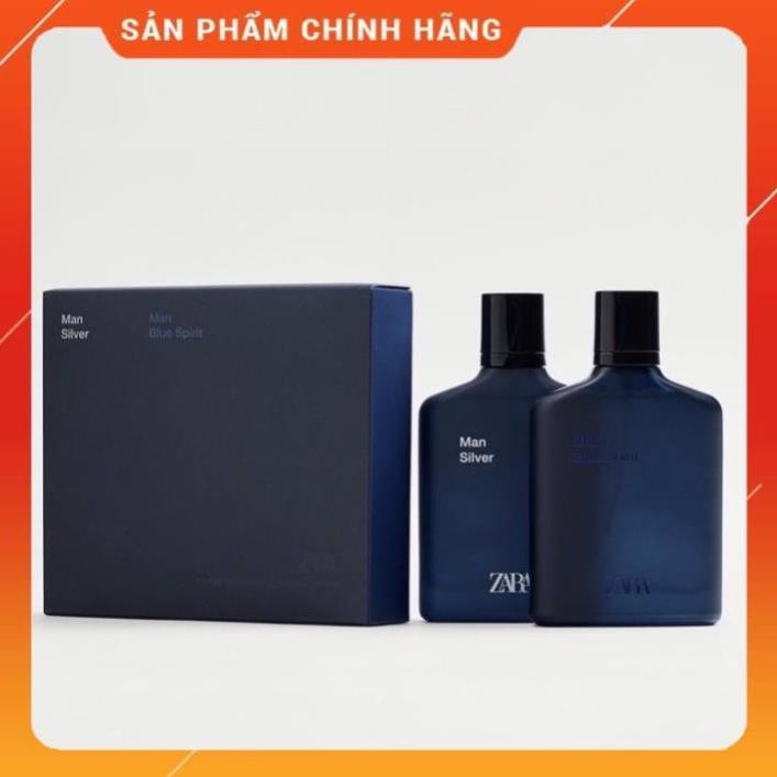 Nước hoa nam Zara Man Silver và Blue Spirit -N11
