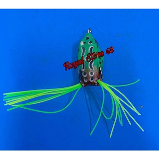 Mồi câu cá giả nhái nhảy 3d nhái hơi câu cá lóc