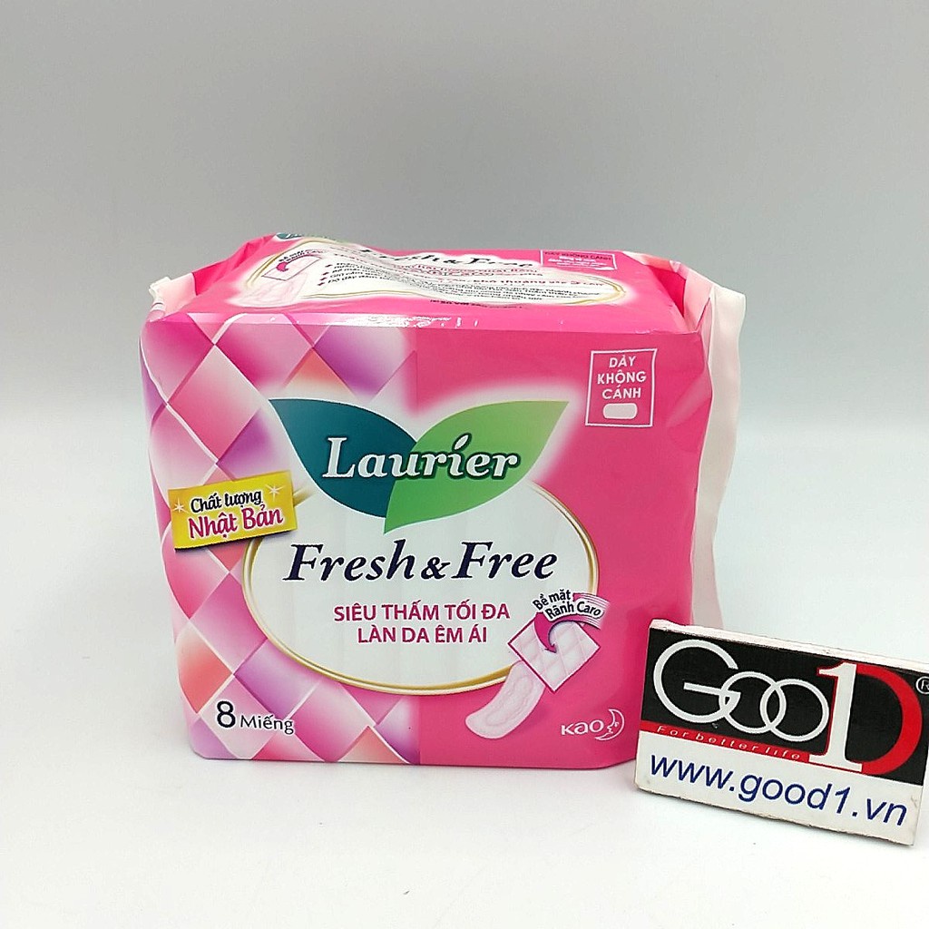 Băng Vệ Sinh Laurier Fresh &amp; Free Thái Lan Ban Ngày