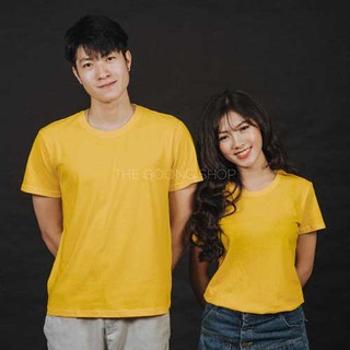 COMBO CẶP ÁO THUN TRƠN NHẬT BẢN 100% COTTON THOÁNG MÁT– VÀNG