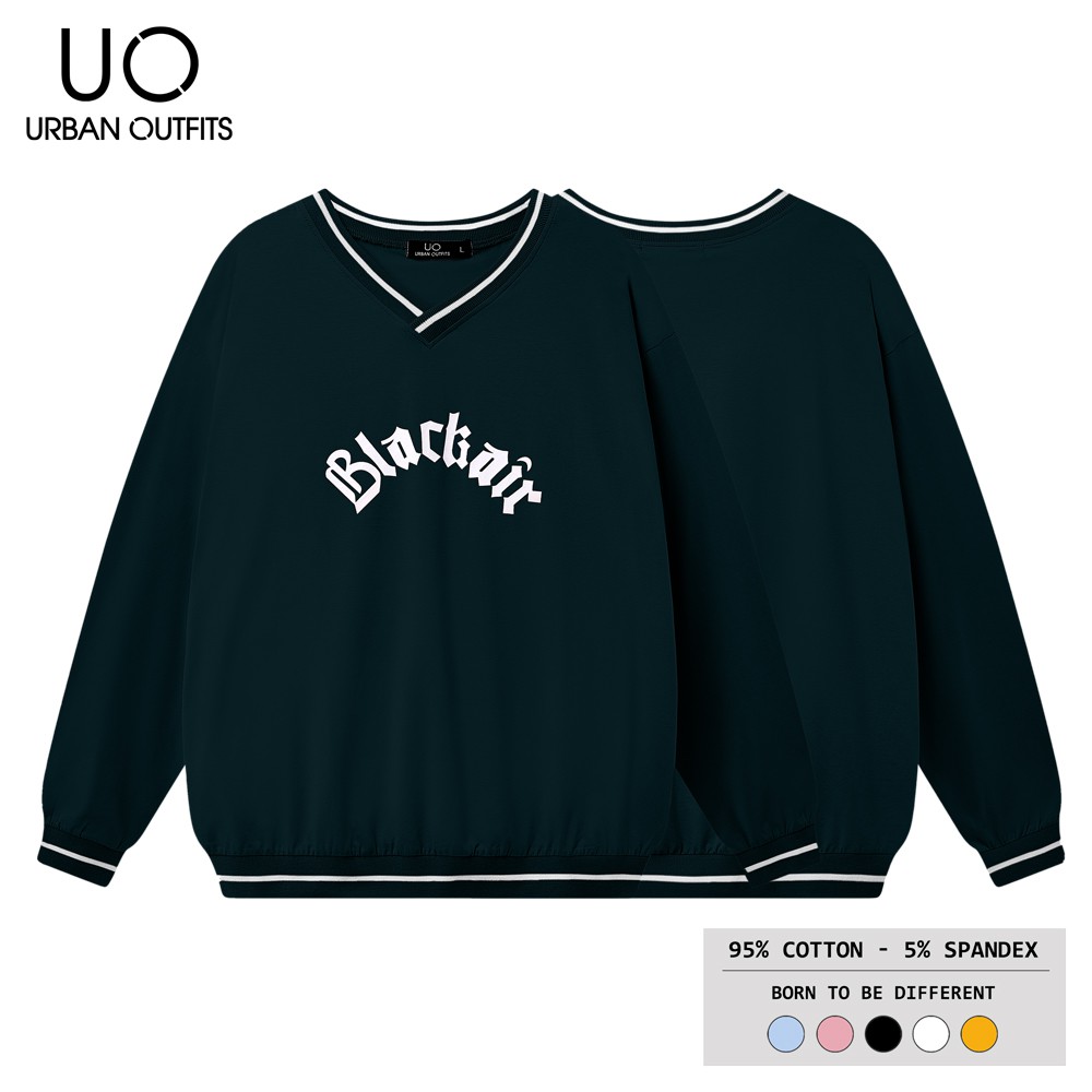 Hàng OUTLET 3 Màu SWO10 Áo Sweater Nam Nữ Form Rộng URBAN OUTFITS In BLACK AIR Thun Cotton Nỉ | WebRaoVat - webraovat.net.vn