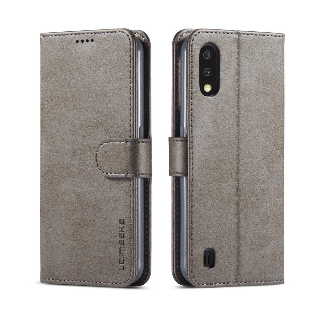 SAMSUNG GALAXY A01 Leather phone cover case casing LC