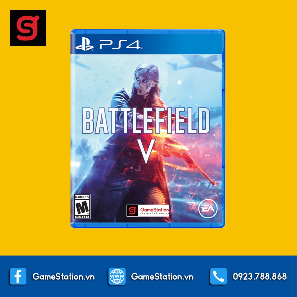 Đĩa Game PS4 Battlefield V