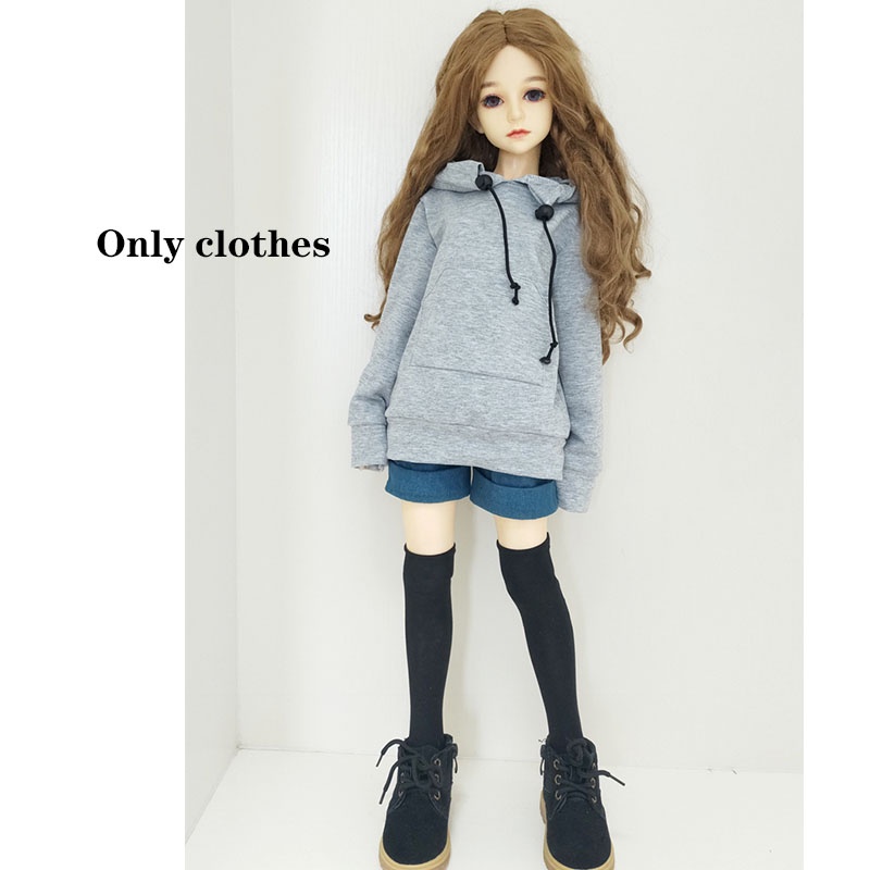 Áo Khoác Có Nón Cho Búp Bê Bjd 1/3 1/6