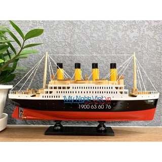Mô Hình Tàu thuyền- Du thuyền Titanic thân 40cm Mỹ Nghệ Việt MNV-TB11-40 (không đèn)