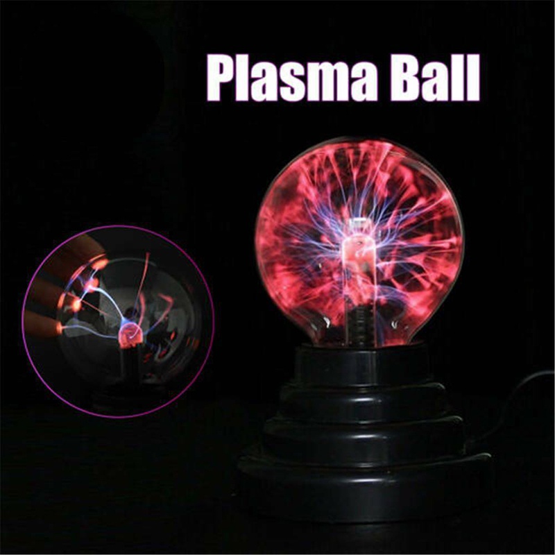 (Timebomb &amp; Hot) Đèn Plasma Ma Thuật Sáng Tạo Để Bàn