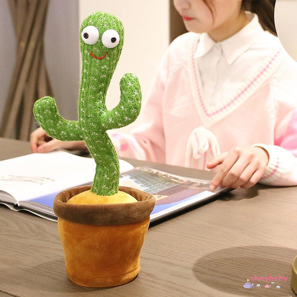 Đồ chơi búp bê cây xương rồng biết nói 120 bài hát và đèn led