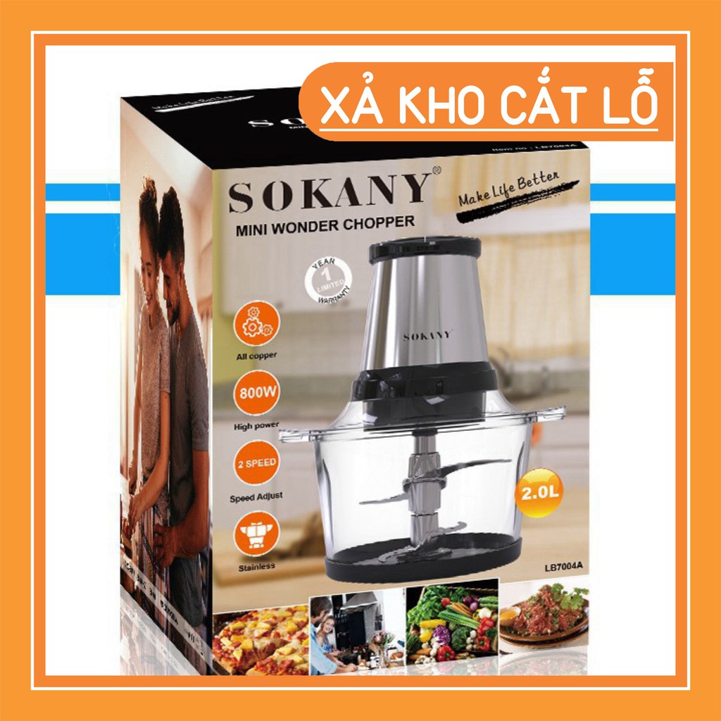 MÁY XAY THỊT CỐI THỦY TINH MAGIC BULLET-MÁY SAY THỊT SOKANY ĐA CHỨC NĂNG CỐI THỦY TINH