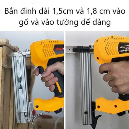 Máy bắn đinh tường làm nẹp điện 2300w + tặng kèm 3 hộp đinh ST15