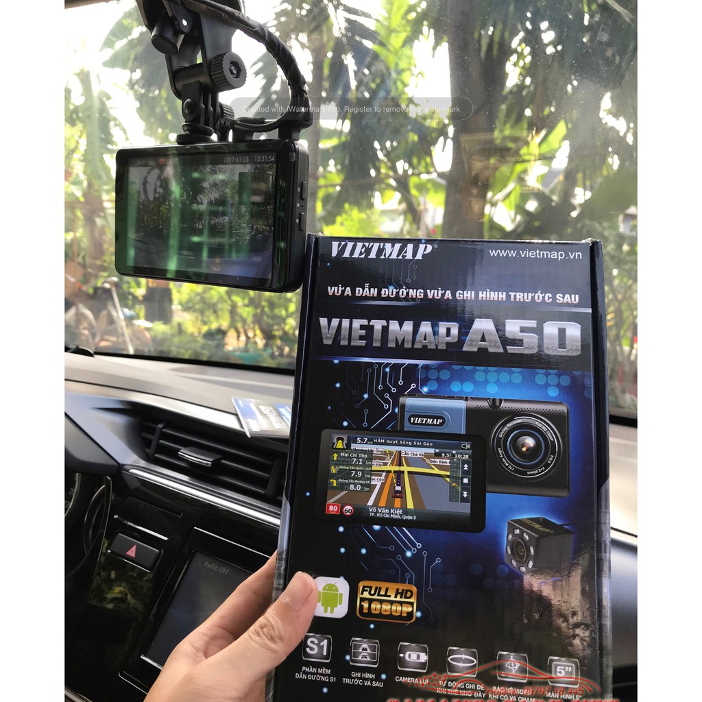 CAM HÀNH TRÌNH+ DẪN ĐƯỜNG VIETMAP A50