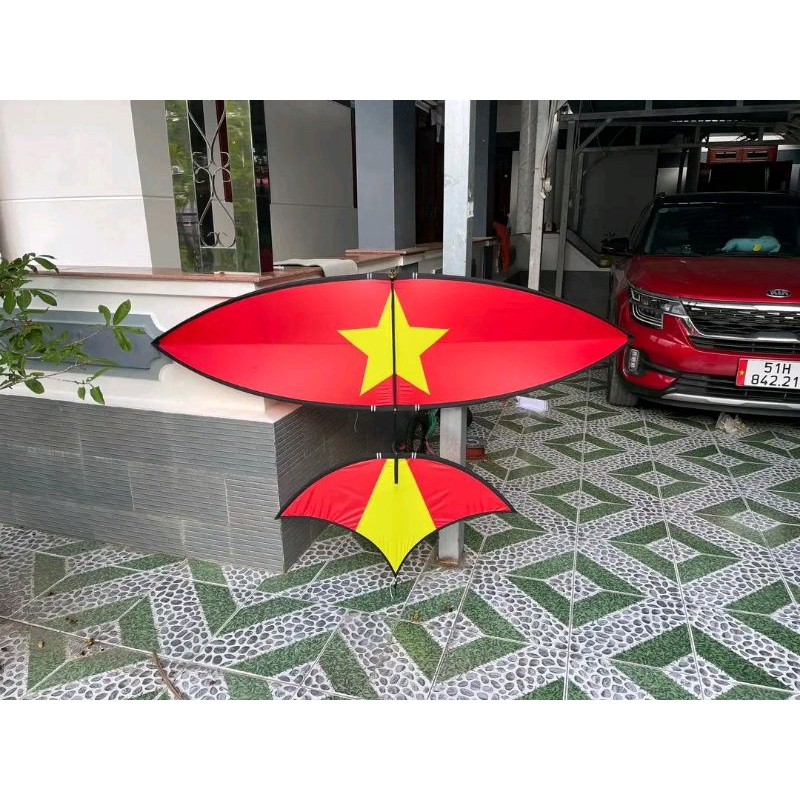 Bộ diều 2m nan cacbon sao