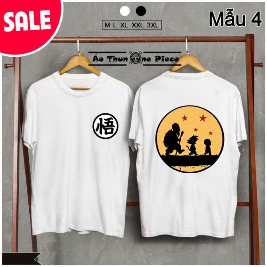 Áo Thun Dragon Ball Songoku Krillin và Quy lão Kame "HAKUNA MATATA" Cực Ngầu, Cực chất - Áo Thun One Piece 💖