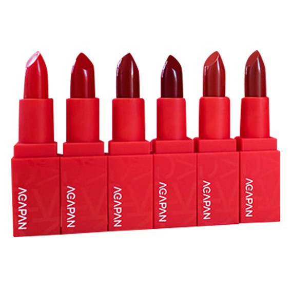 Son Thỏi Lì Agapan Pit A Pat Matte Lipstick Red Limited