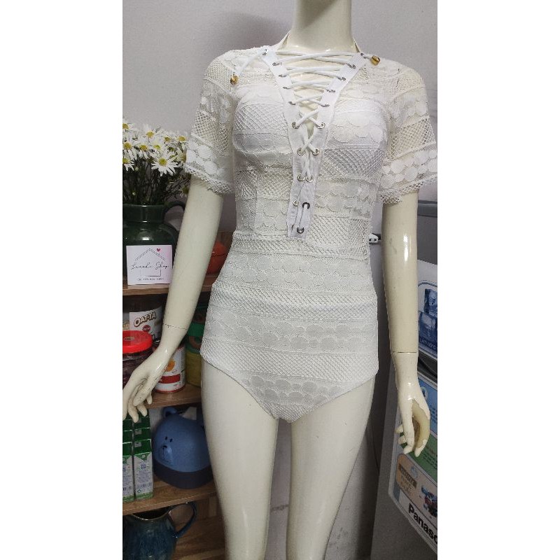 Bikini Áo Tắm Ren Trắng LMD42 Hottrend 2021 Sang Chảnh Xịn Đẹp Sexy Che Khuyết Điểm | BigBuy360 - bigbuy360.vn