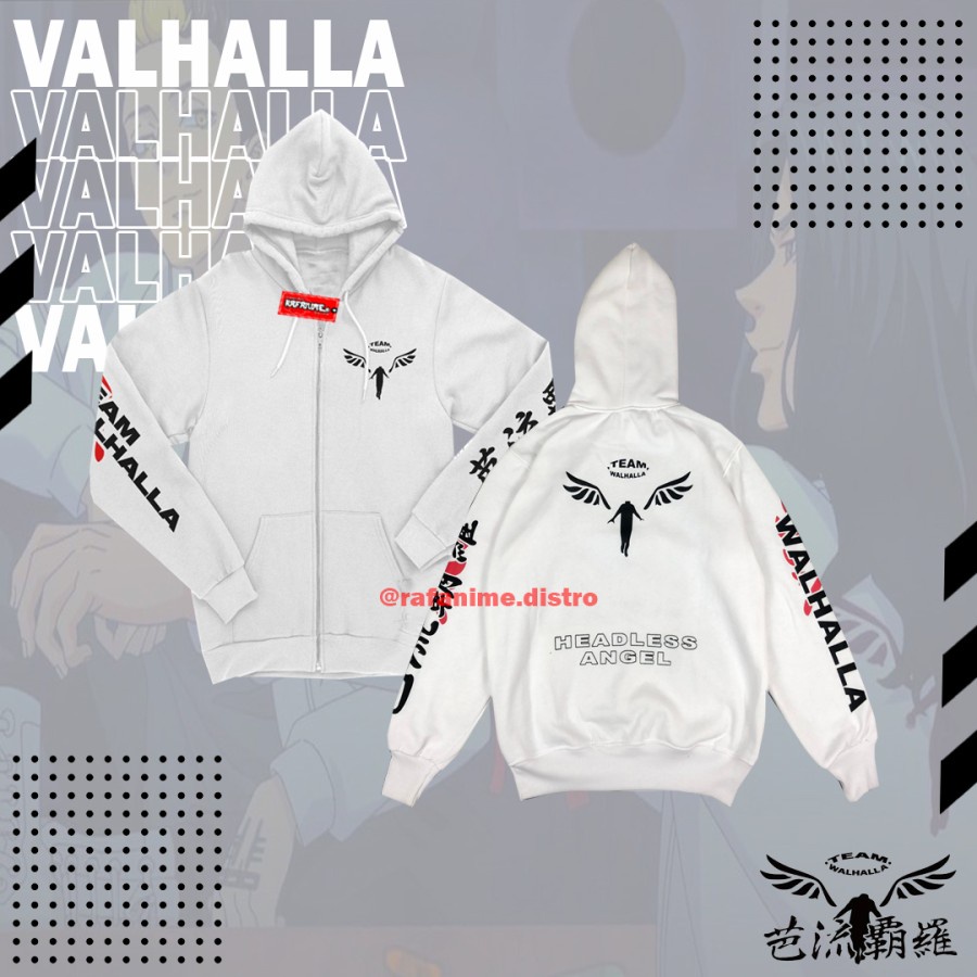 Mẫu áo khoác Tokyo Revengers Anime Valhalla độc đẹp giá siêu rẻ