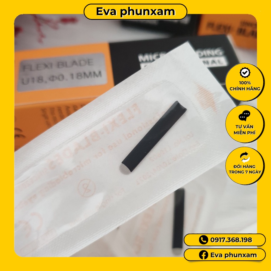 Lưỡi Dao Điêu Khắc Chân Mày Cao Cấp FLEXI BLADE [ Loại Tốt]