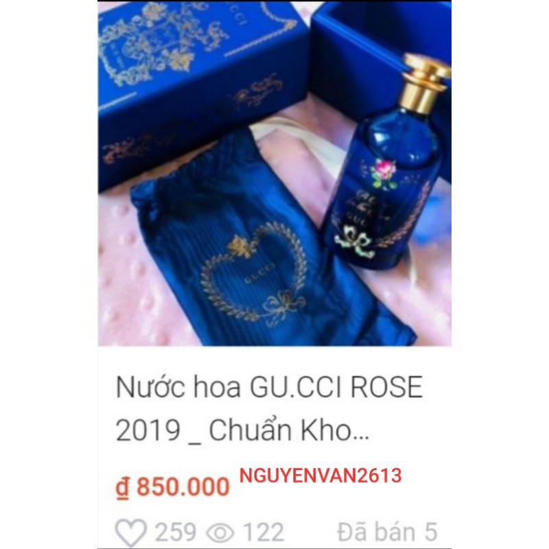 Nước Hoa LIMITED GUC CI 100ML.AUTH.MACY'S