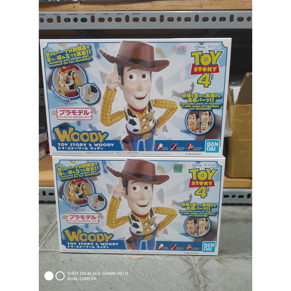 COMBO FIGURE MODEL KIT WOODY & BUZZ LIGHTYEAR MÔ HÌNH NHÂN VẬT LẮP RÁP CHÍNH HÃNG