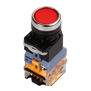Nút Nhấn Đề Giữ Trạng Thái Có Đèn LA38-11