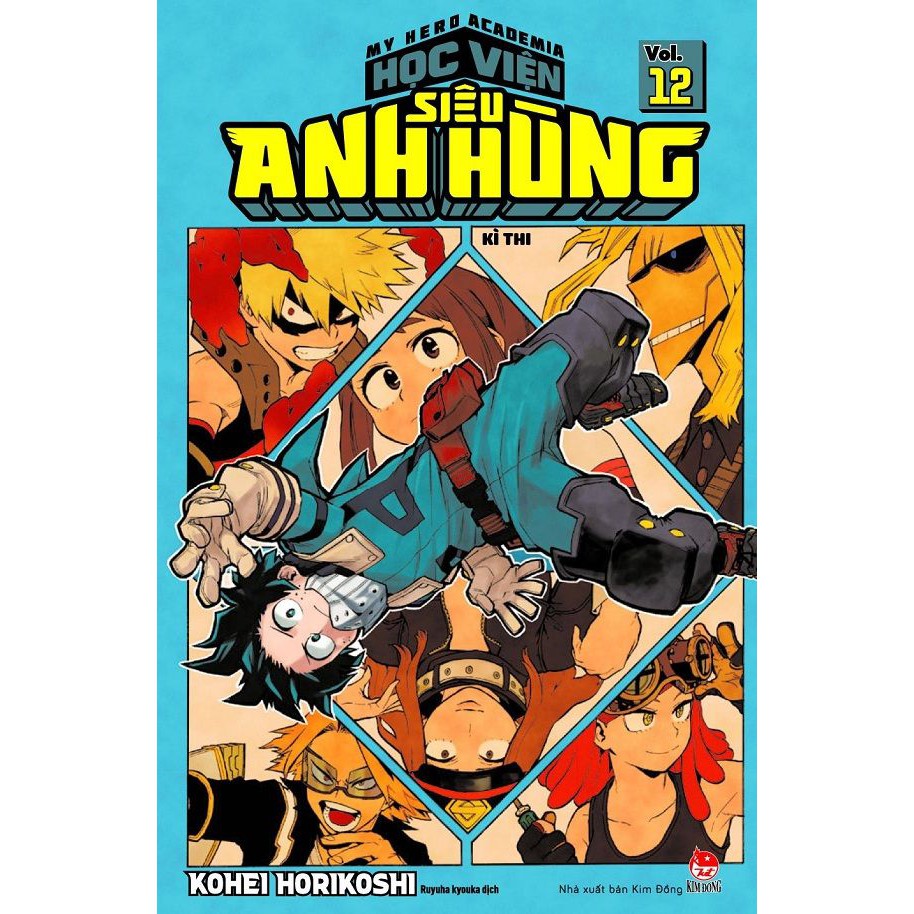 Sách - My Hero Academia - Học Viện Siêu Anh Hùng – Tập 12